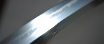 Pavel Bolf - Katana in basic undecorated set in Tensho style, blade detail