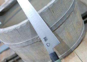 Pavel Bolf - large damascus kitchen knife