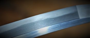 Pavel Bolf - O-wakizashi, tensho koshirae, Blade detail