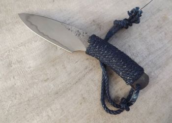 Pavel Bolf - knife made of non-folded steel sunobe