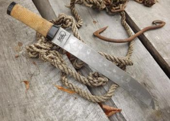 Pavel Bolf - damascus steel knife