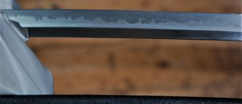Pavel Bolf - Katana in Bizen-Osafune style. Blade detail.