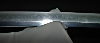 Pavel Bolf - Katana in uchigatana koshirae in Nambokucho style of Gassan school, blade