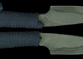 Pavel Bolf - knives made of non-folded steel sunobe