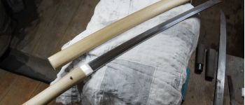 Pavel Bolf - Wakizashi in Bizen Ichimonji style