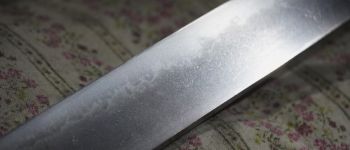 Pavel Bolf - Hira zukuri tanto in aikuchi koshirae