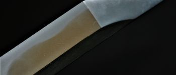 Pavel Bolf - O-wakizashi, Tensho koshirae, reproduction of Soshu style, o-kissaki