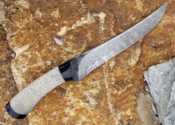 Pavel Bolf - damascus steel knife