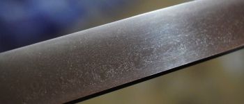 Pavel Bolf - Hira zukuri tanto in Aikuchi koshirae