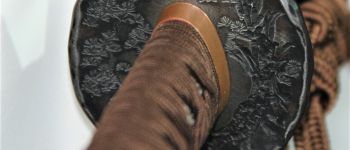 Pavel Bolf - Katana in the style of the Nambokucho period. tsuba.