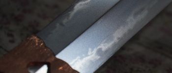 Pavel Bolf - Moroha zukuri tanto in Aikuchi koshirae