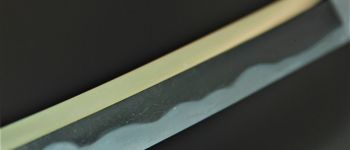 Pavel Bolf - O-wakizashi, Tensho koshirae, reproduction of Soshu style, blade detail