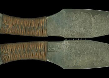 Pavel Bolf - damascus steel knife