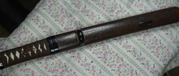 Pavel Bolf - Hira zukuri tanto in aikuchi koshirae