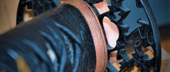 Pavel Bolf - Gassan katana tsuba detail