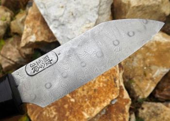 Pavel Bolf - damascus steel knife