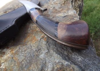 Pavel Bolf - damascus steel knife