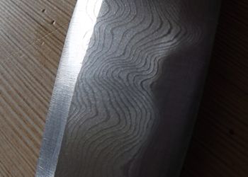 Pavel Bolf - damascus steel knife