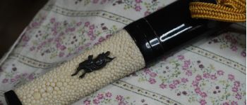 Pavel Bolf - Hira zukuri tanto in aikuchi koshirae