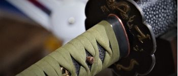 Pavel Bolf - Tachi in the style of Kagemitsu in Tensho koshirae - Tsuba