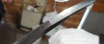 Pavel Bolf - Osoraku zukuri tanto in Aikuchi koshirae