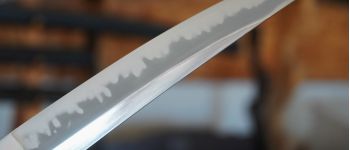 Pavel Bolf - Osoraku zukuri tanto in Aikuchi koshirae