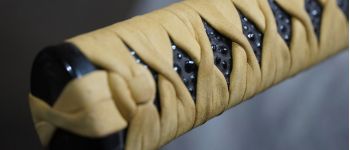 Pavel Bolf - Tachi in uchigatana koshirae, same saya, kashira