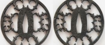 Pavel Bolf - Tsuba Wakizashi, Ichimonji, tensho koshirae, Muromachi 