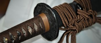 Pavel Bolf - Katana in the style of the Nambokucho period. Tsuba and Fuchi.