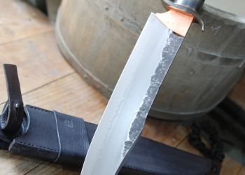 Pavel Bolf - knife made of non-folded steel sunobe