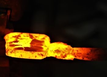 Pavel Bolf, small photo gallery of tanto forging