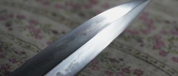 Pavel Bolf - Moroha zukuri tanto in Aikuchi koshirae