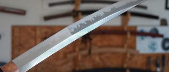 Pavel Bolf - Osoraku zukuri tanto in Aikuchi koshirae