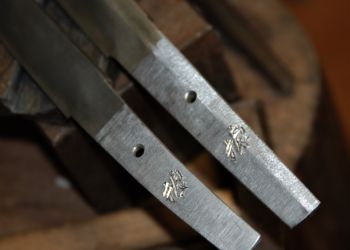 Pavel Bolf, small photo gallery of tanto forging