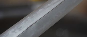 Pavel Bolf - Moroha zukuri tanto in Aikuchi koshirae