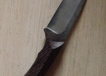 Pavel Bolf - damascus steel knife