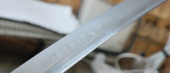 Pavel Bolf - Tachi in uchigatana koshirae, Kamakura Ichimonji style, Blade detail