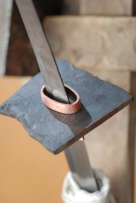 Production of tsuba