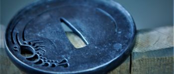 Pavel Bolf - Tachi in uchigatana koshirae, Kamakura Ichimonji style, Tsuba