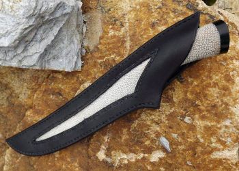 Pavel Bolf - nůž z damaškové oceli