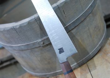 Pavel Bolf - velký damaškový kuchyňský nůž