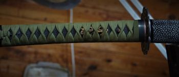 Pavel Bolf - Tachi in the style of Kagemitsu in Tensho koshirae - tsuka