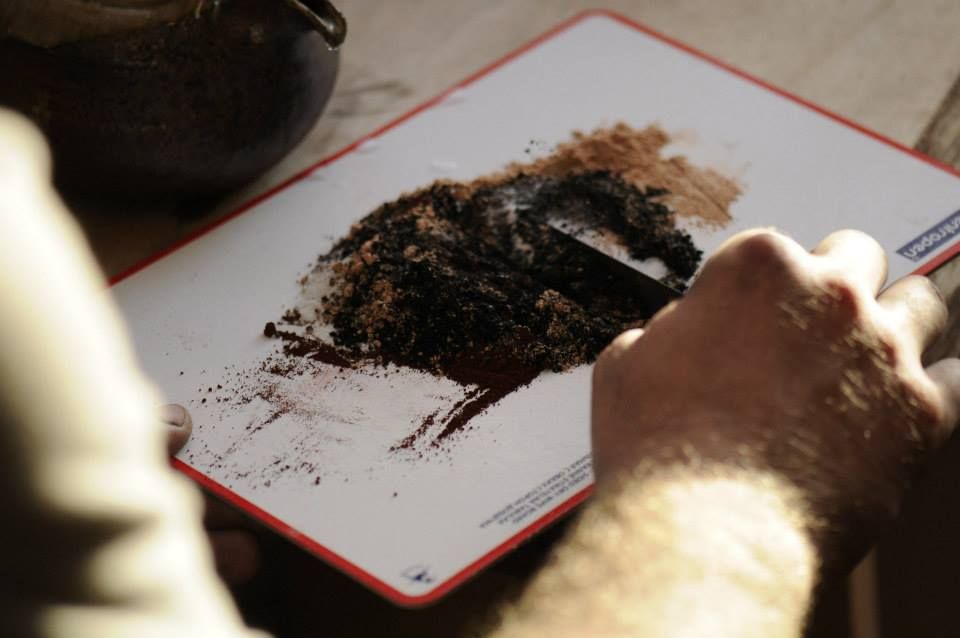 Preparation of hardening paste