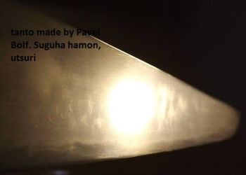 Tanto, suguha hamon,utsuri.