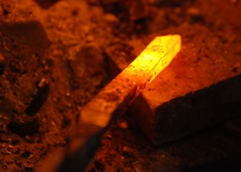 Pavel Bolf, small photo gallery of tanto forging