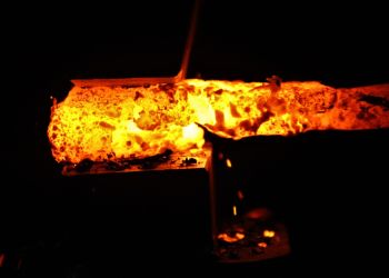 Pavel Bolf, small photo gallery of tanto forging