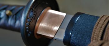 Pavel Bolf - Tachi in uchigatana koshirae, Kamakura Ichimonji style,  Habaki