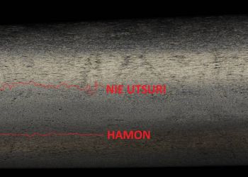  Distinct change in crystal structure in the utsuri region.