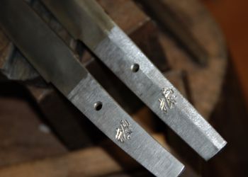 Pavel Bolf, small photo gallery of tanto forging