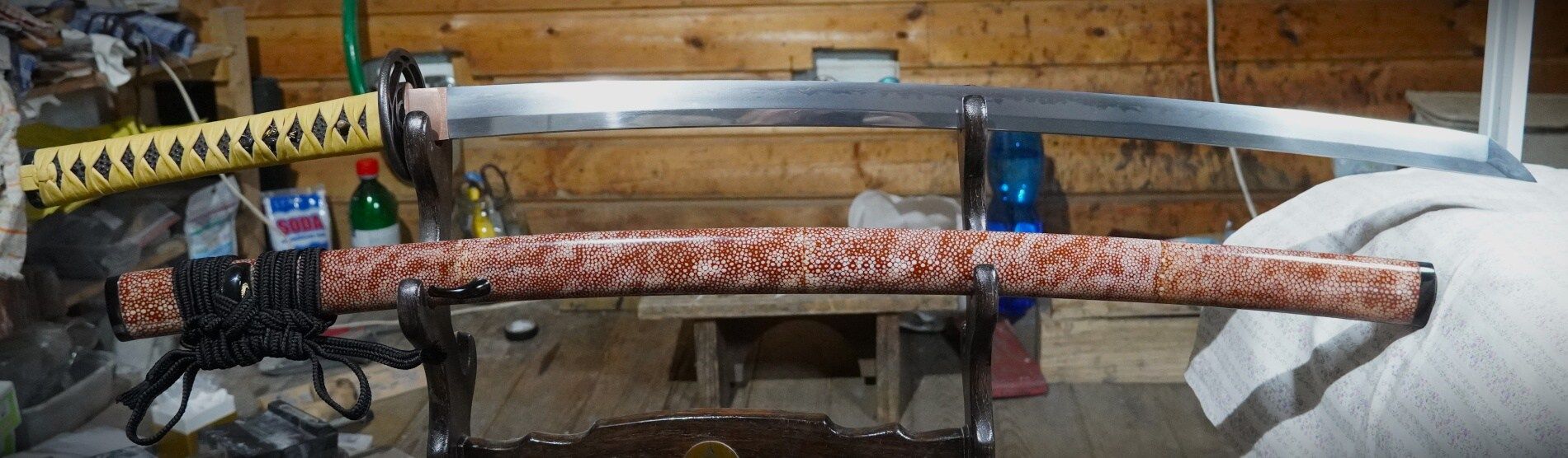 Pavel Bolf - Tachi uchigatana koshirae, same saya